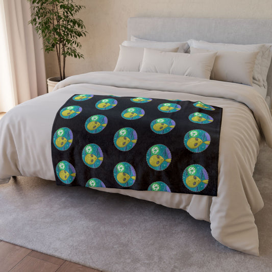 Alfred the Alien Pattern Blanket