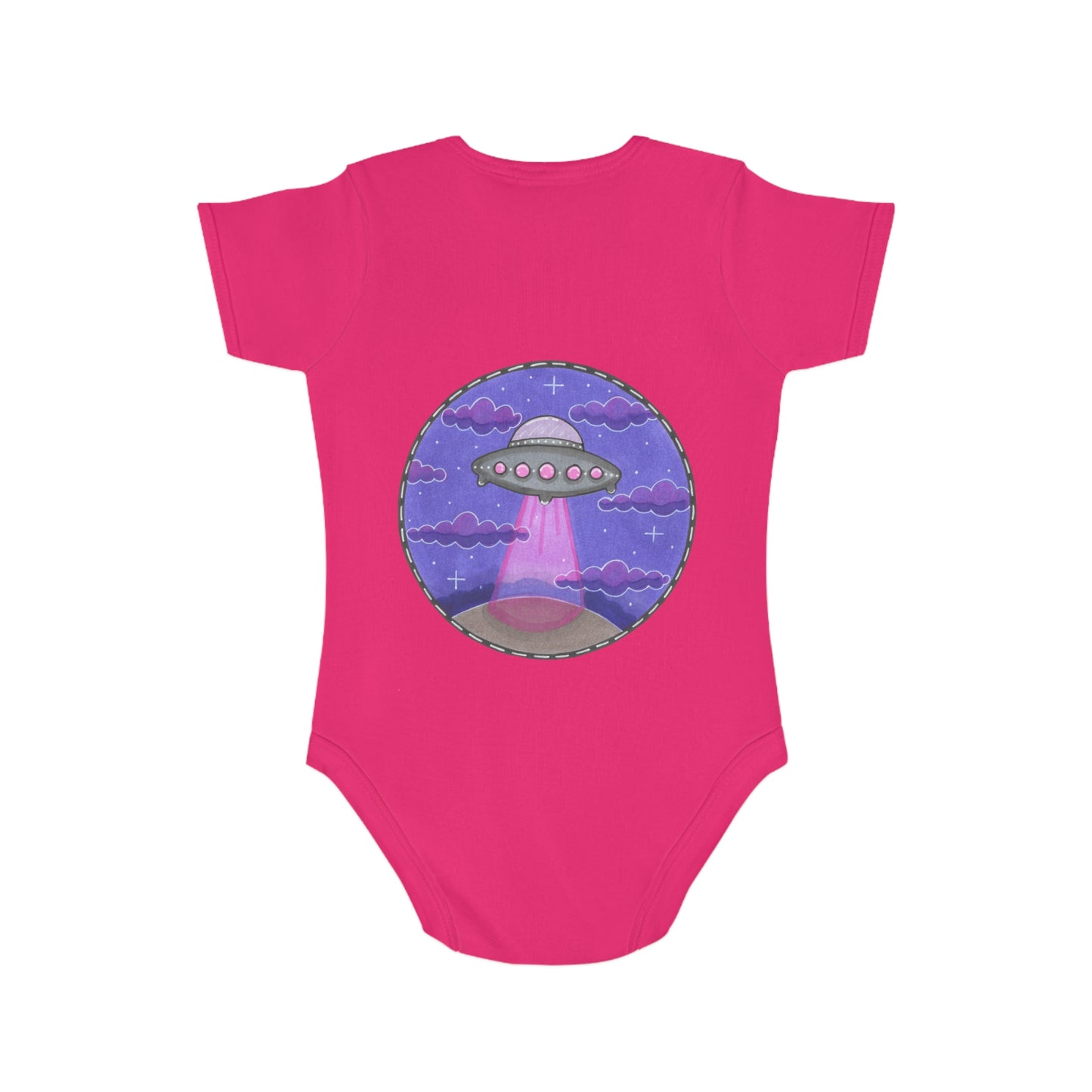 UFO Dreams Baby Bodysuit