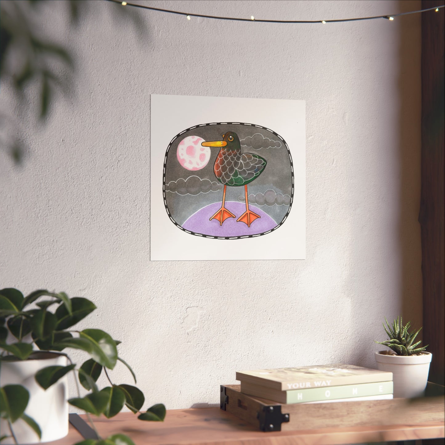 Peter the Bird Art Poster