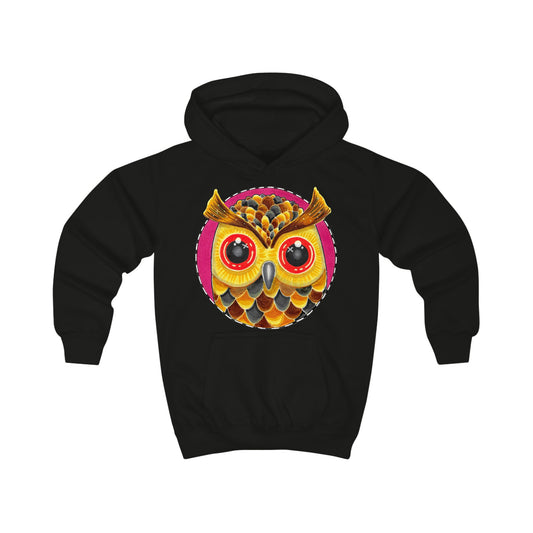 Sir Douglas Hootington the Owl Kids Hoodie